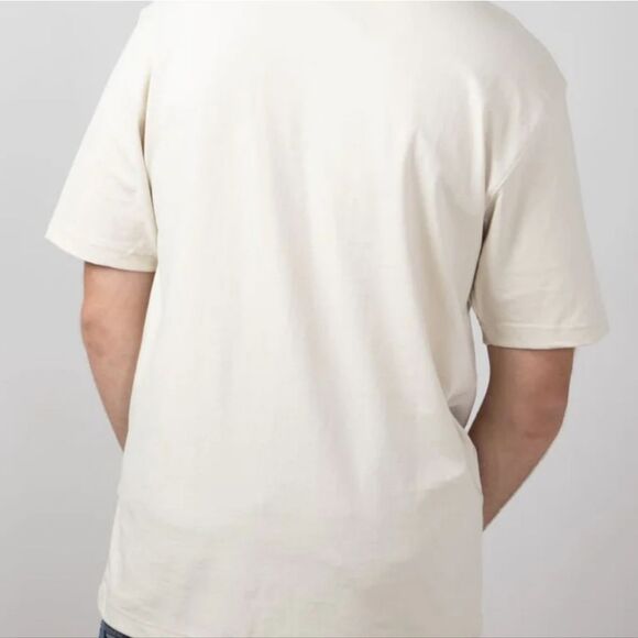 Carhartt Loose Fit Heavyweight Logo Graphic S/S T-Shirt- Oat Milk - Picture 3 of 6